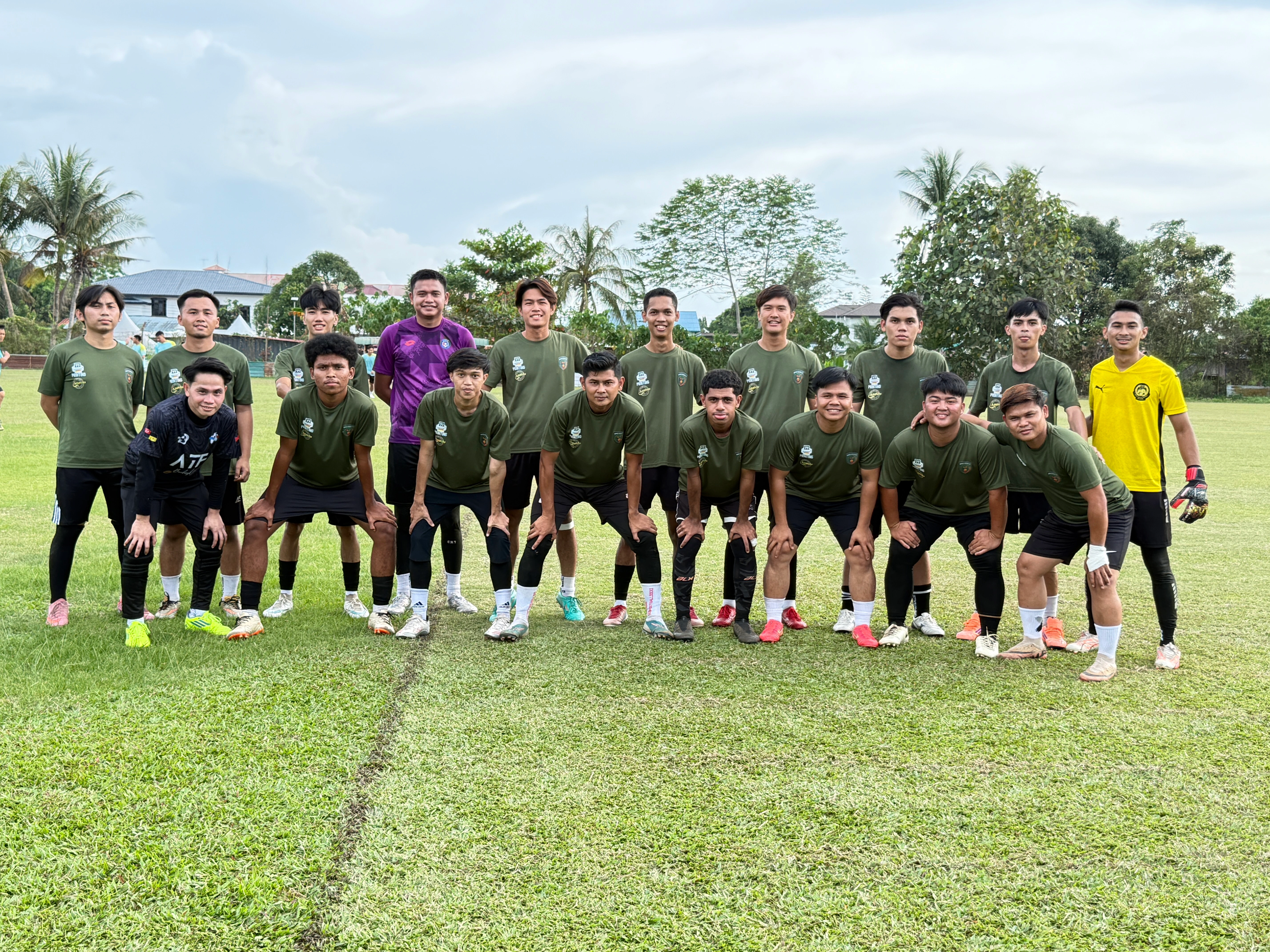Borneo Rovers FC training
